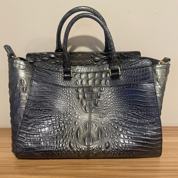 Grey Brahmin Handbag - Picture 3 of 10